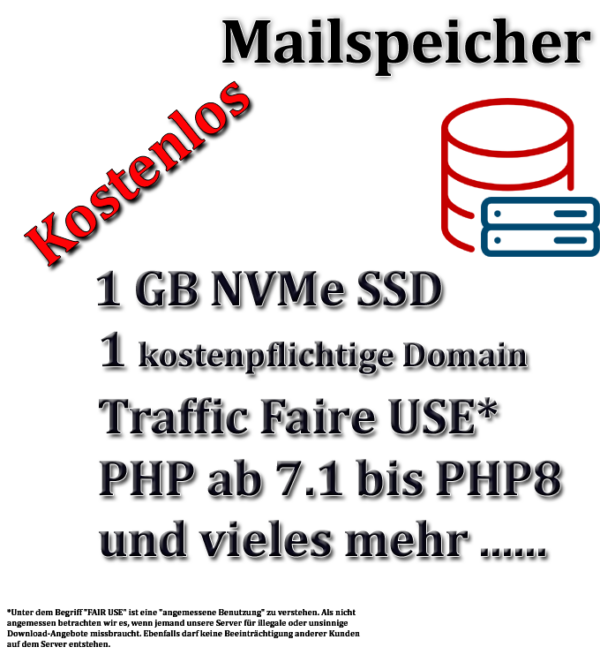 Web Hosting Mailspeicher