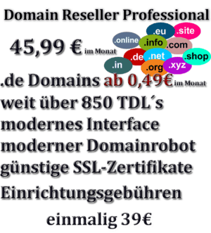 Dank des Zugriffs auf eine umfangreiche Auswahl an TLDs (Top-Level-Domains) und der Möglichkeit, eigene Reseller einzubeziehen, können Sie Ihr Geschäftsmodell erweitern und neue Einkommensquellen erschließen.