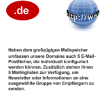 Eine eigene .de Domain ist der Schlüssel zur Präsenz deutscher Unternehmen